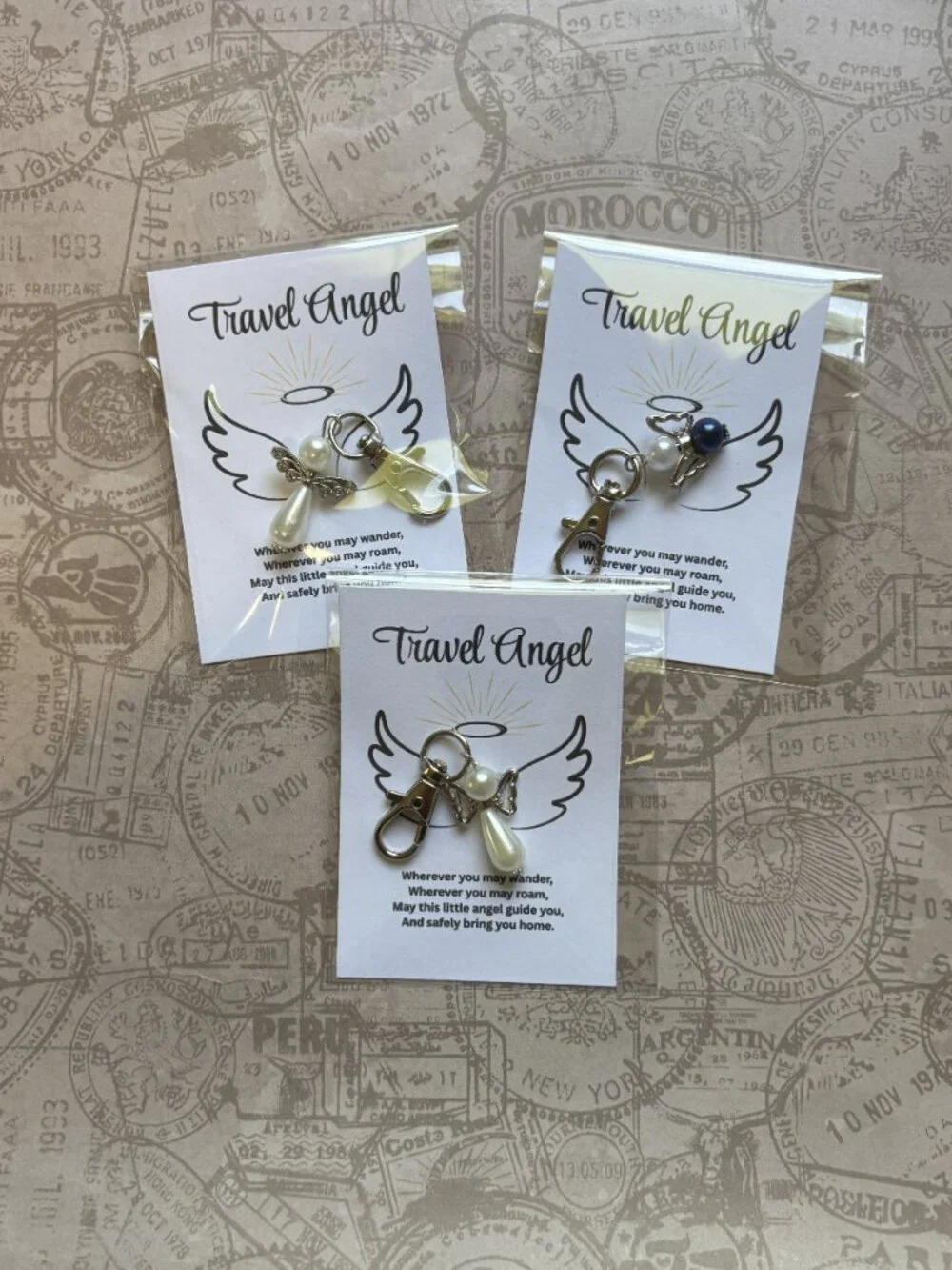 Travel Angel Pocket Hug Gift Set of 3 – Safe Travels Angel Keepsakes